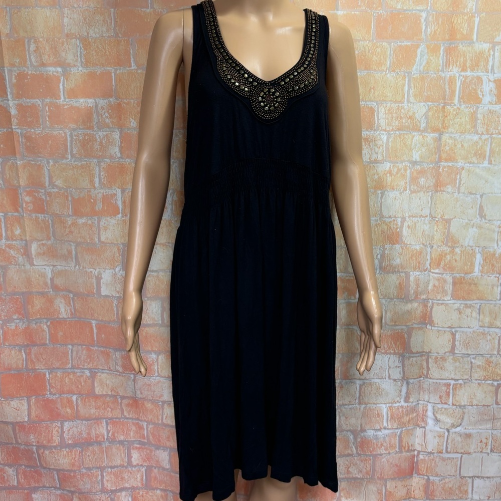 LC Lauren Conrad Embellished Neck Dress
